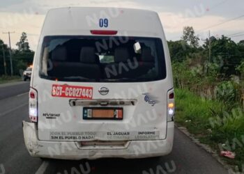 Motociclista colisiona contra colectiva en carretera Frontera Hidalgo – Metapa
