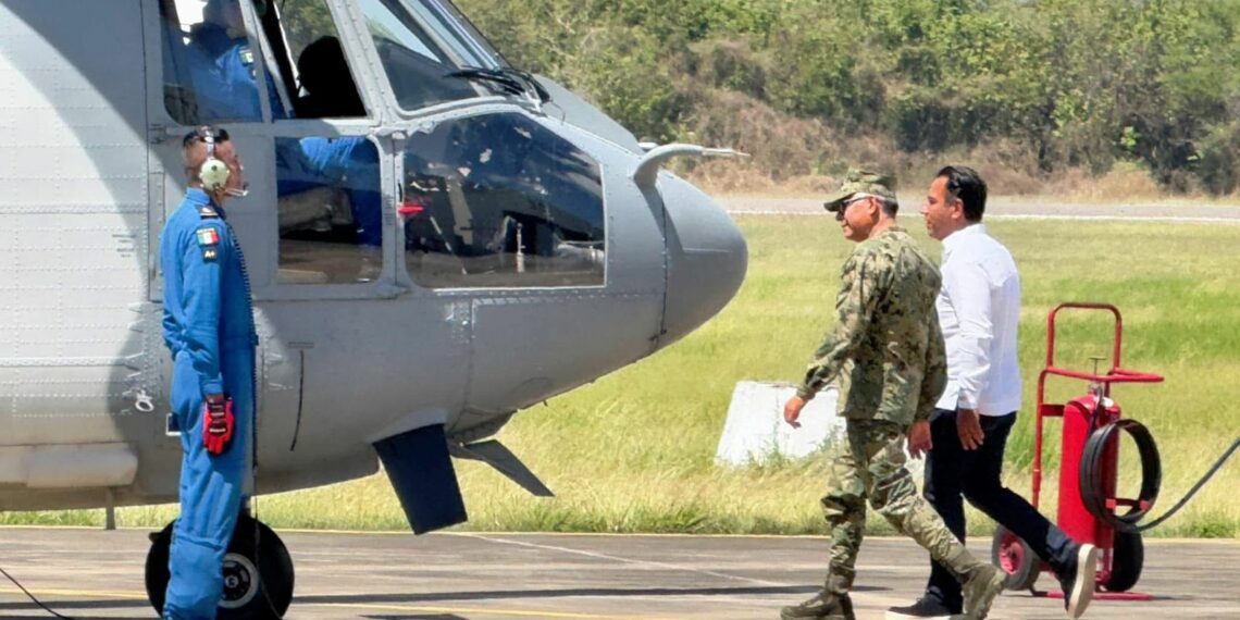 Eduardo Ramírez y secretario de Marina analizan proyectos para impulsar el desarrollo de Chiapas
