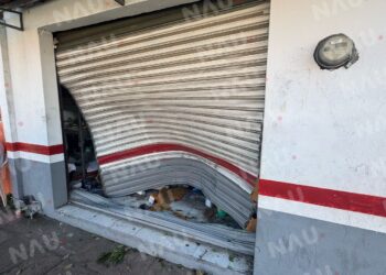 Falla mecánica provoca accidente en Tapachula