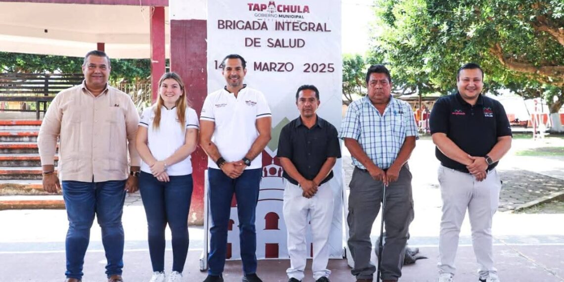SALUD Y DEPORTE MUNICIPAL REALIZAN BRIGADA INTEGRAL SANITARIA EN EJIDO FELIPE CARRILLO PUERTO