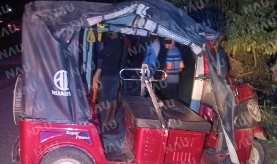 Hombre Fallece tras Volcadura de Mototaxi en la carretera Tapachula – Nueva Alemania