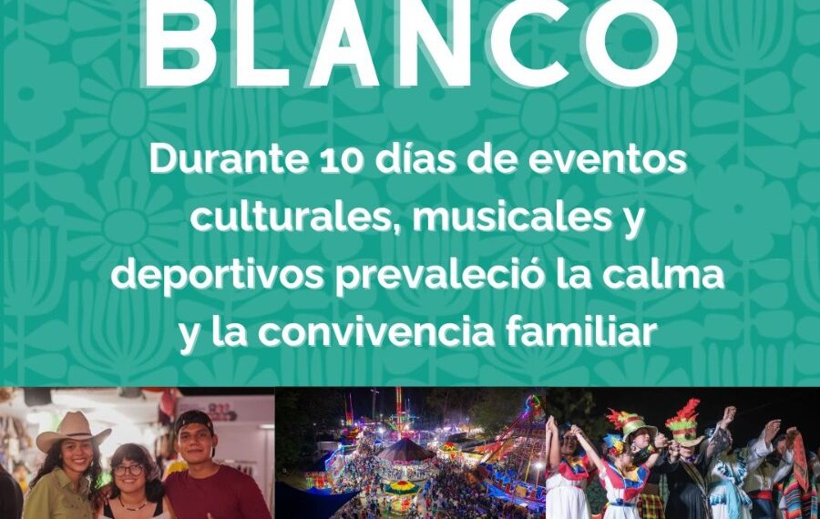 La Fiscalía General del Estado informa que, gracias a la coordinación y esfuerzo conjunto de las autoridades estatales y municipales, se logró un saldo blanco durante la Feria de Tapachula 2025