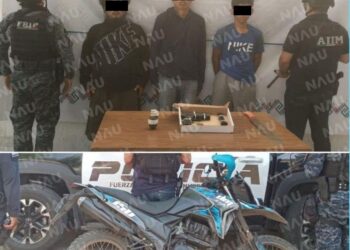 Detienen a seis personas por presuntos delitos contra la salud y portación de arma en Acacoyagua