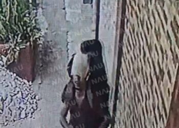 Roban bicicleta en la 5 privada sur en Tapachula: Cámaras captan el hurto