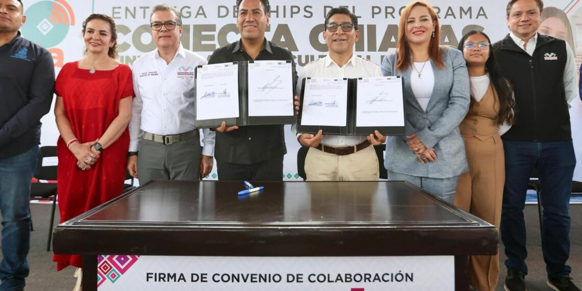 Eduardo Ramírez garantiza conectividad gratuita a más estudiantes de Chiapas