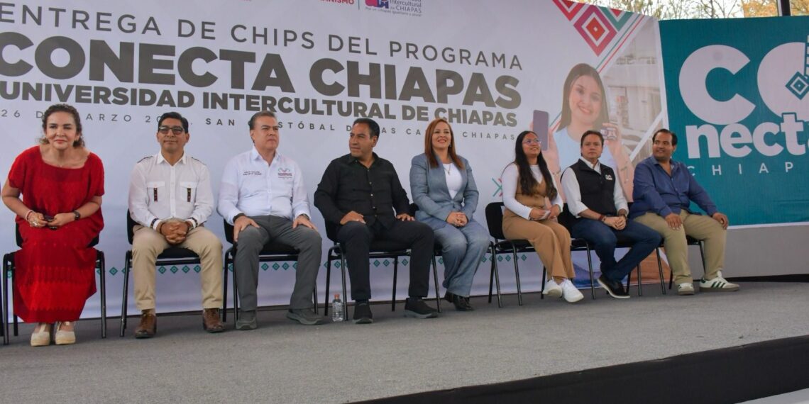 Atestigua Fabiola Ricci, la puesta en marcha del programa “Conecta Chiapas” en San Cristóbal