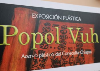Tuxtlachiquenses y turistas pueden disfrutar de la exposición plástica “Popol Vuh”