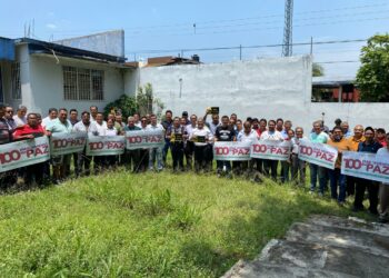 Concesionados de Tapachula conforman sitio de taxis, reconocen la paz que se vive en Chiapas
