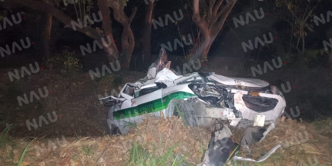 Aparatoso accidente rumbo al puerto deja una persona fallecida y dos lesionadas