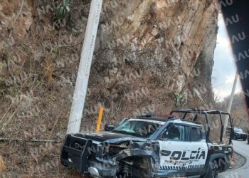 Un accidente protagonizado por unidad de Fuerza de Reacción Inmediata en la sierra de Motozintla