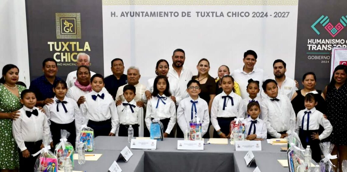 Un recuerdo histórico e inolvidable, niños tuxtlachiquenses vivieron la experiencia de ser parte del Cabildo Infantil 2025