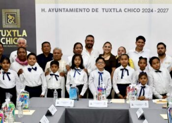 Un recuerdo histórico e inolvidable, niños tuxtlachiquenses vivieron la experiencia de ser parte del Cabildo Infantil 2025