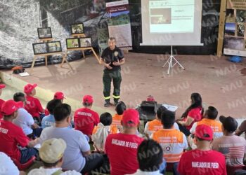 Protección Civil de Cacahoatán se capacita en prevención y combate de incendios forestales