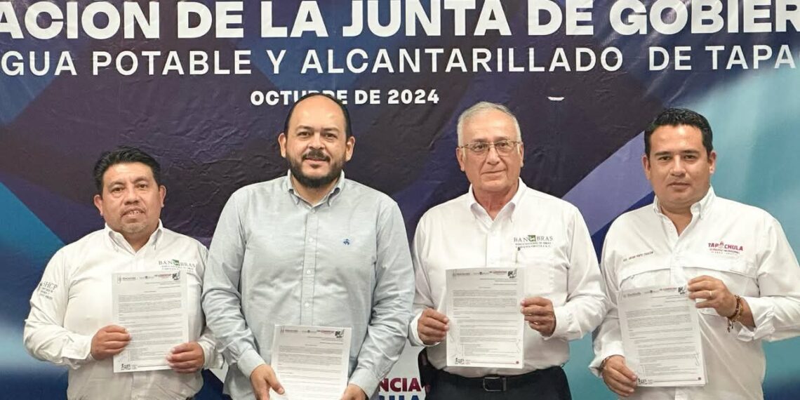 COAPATAP Y BANOBRAS suman esfuerzos por la mejora de la calidad en el servicio