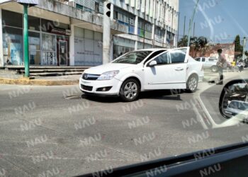 Hombre sexagenario es atropellado en el centro de Tapachula
