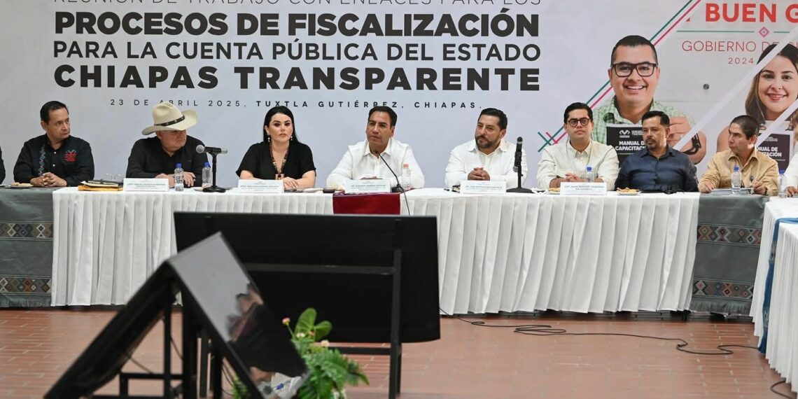 Eduardo Ramírez encabeza reunión con enlaces para procesos de fiscalización de la cuenta pública