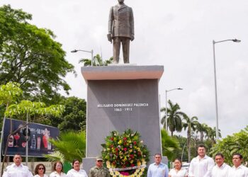 Legado de Belisario Domínguez, sigue vigente en la Nueva ERA de Chiapas: Yamil Melgar