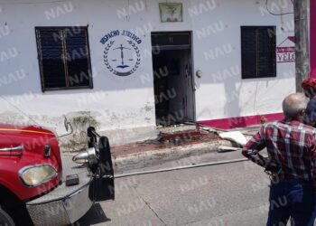 Sofocan incendio en el centro de Tapachula