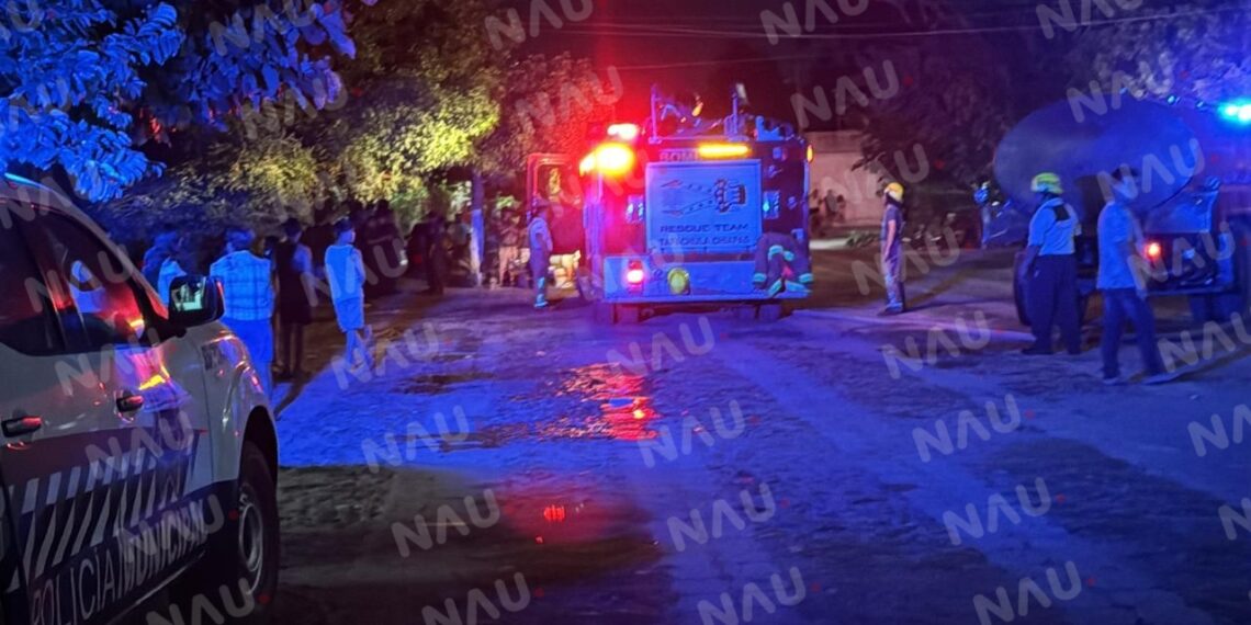 Incendio en vivienda de Tapachula deja daños materiales; se presume que fue causado por una colilla de cigarro