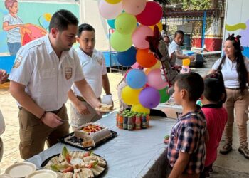 Celebran el Día del niño con Migrantes en Tapachula