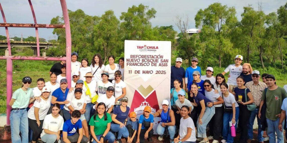 Ayuntamiento de Tapachula Promueve la Reforestación en el Área Urbana