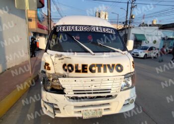 Motociclista lesionado tras choque en el centro de Tapachula