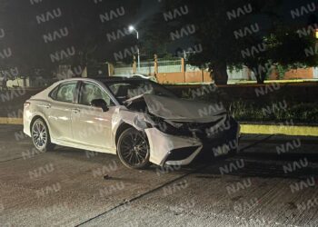 Accidente vial en Tapachula moviliza a cuerpos de emergencia; no hubo lesionados