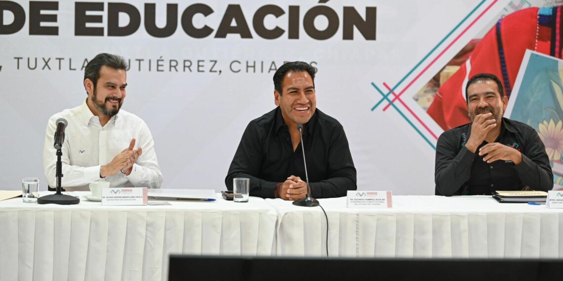 Eduardo Ramírez llama a redoblar esfuerzos para cumplir metas del programa Chiapas Puede