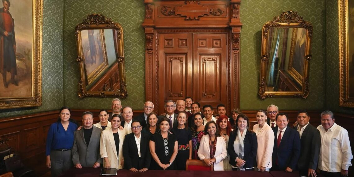 Asiste Eduardo Ramírez a reunión del IMSS Bienestar encabezada por la presidenta Claudia Sheinbaum