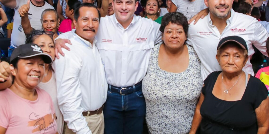 Llevamos justicia social a colonias de Tapachula: Yamil Melgar