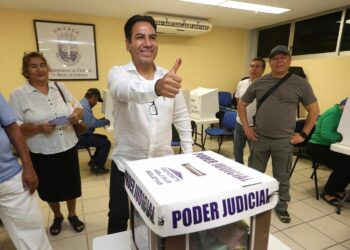 Elección del Poder Judicial fortalecerá la democracia y la impartición de justicia: Eduardo Ramírez