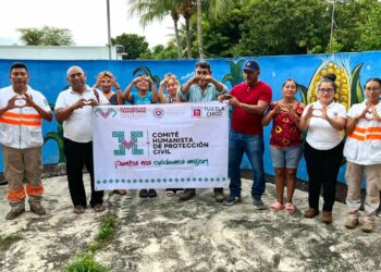 Gobierno Municipal y Comités Humanistas de Protección Civil sumados por la prevención en temporada de lluvias