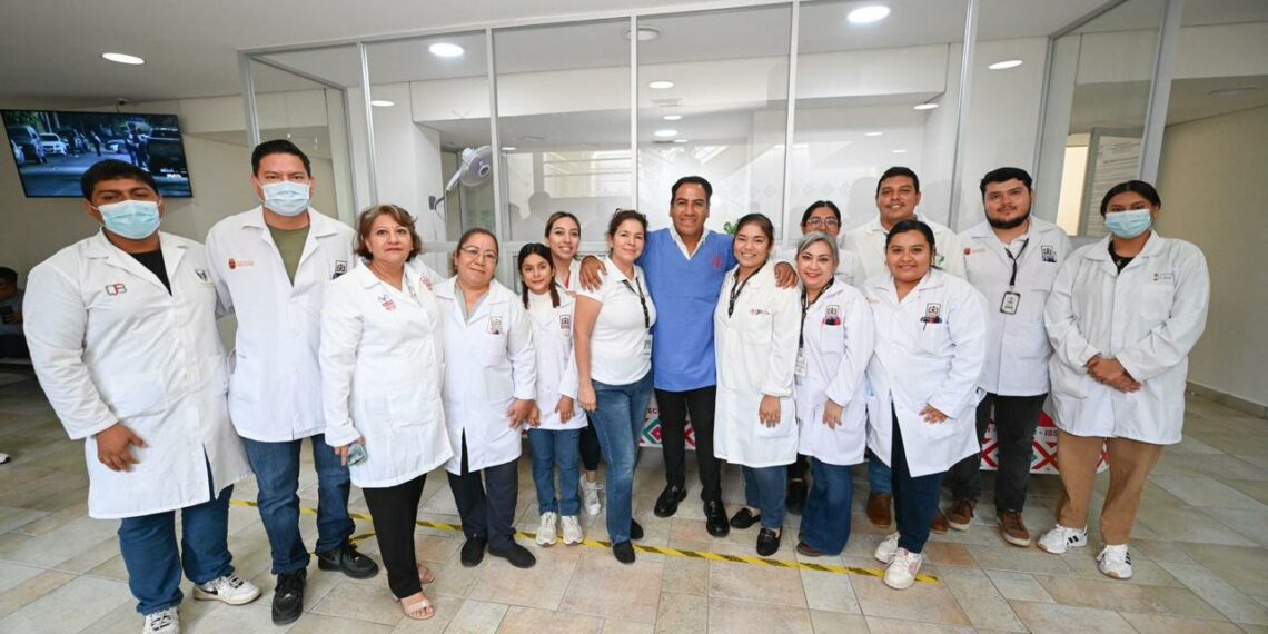 Eduardo Ramírez impulsa atención médica digna y oportuna en el Isstech