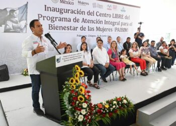 Eduardo Ramírez inaugura Centro LIBRE para fortalecer el bienestar de las mujeres en Palenque