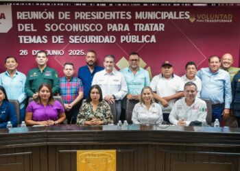 Con trabajo coordinado, Tapachula avanza en materia de seguridad: Yamil Melgar