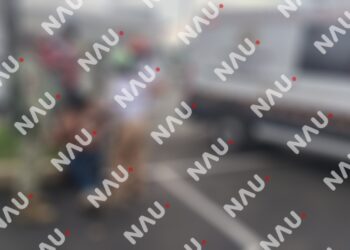 Empleado sufre accidente con perforadora en Plaza Galerías de Tapachula