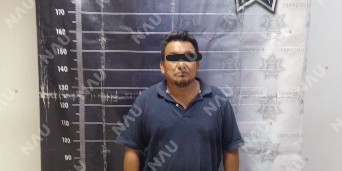 Detienen a presunto agresor por violencia familiar en la colonia Xochimilco