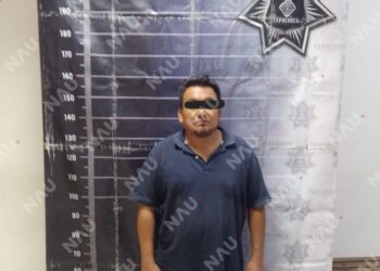 Detienen a presunto agresor por violencia familiar en la colonia Xochimilco