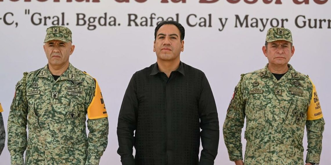 Destrucción de armas, un paso más en el camino hacia la paz en Chiapas: Eduardo Ramírez