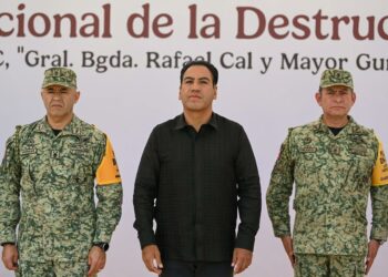 Destrucción de armas, un paso más en el camino hacia la paz en Chiapas: Eduardo Ramírez