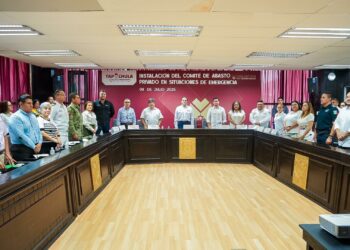 Yamil Melgar instala Comité de Abasto Privado en Situaciones de Emergencia