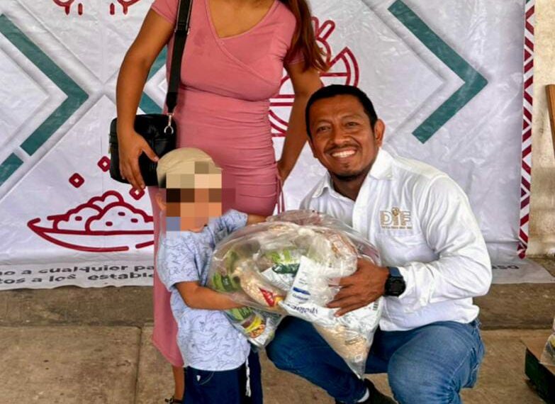 Sistema DIF efectua la entrega de apoyos de alimentación a niñas y a niños