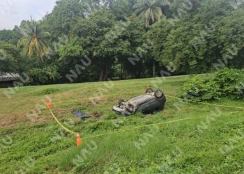 Vuelca automóvil en la carretera Pijijiapan – Mapastepec; un muerto y cinco lesionados, entre ellos tres menores