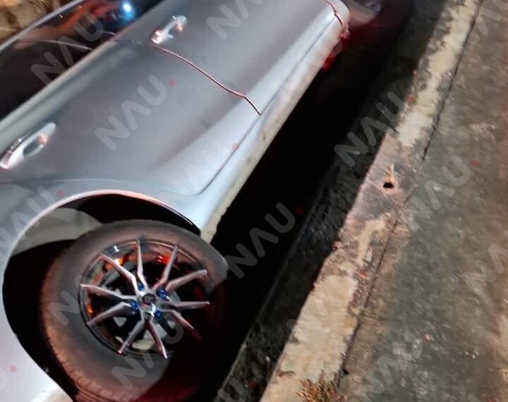 🚨 Suman más de 13 accidentes en el par vial de la 7ª en solo dos meses; esta vez, un Toyota cayó en la cuneta y fue abandonado