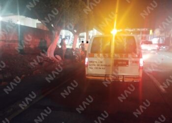 Motociclista resulta herido tras esquivar a un perro en calles de Tapachula