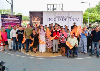 Inicia construcción de alumbrado público en el fraccionamiento Vida Mejor de Suchiate