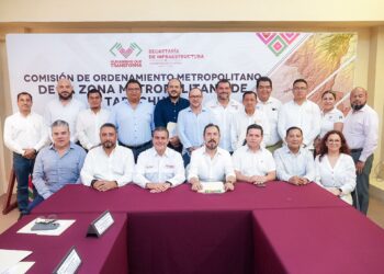 Participa Yamil Melgar en reinstalación de la Comisión de Ordenamiento Metropolitano Zona Tapachula