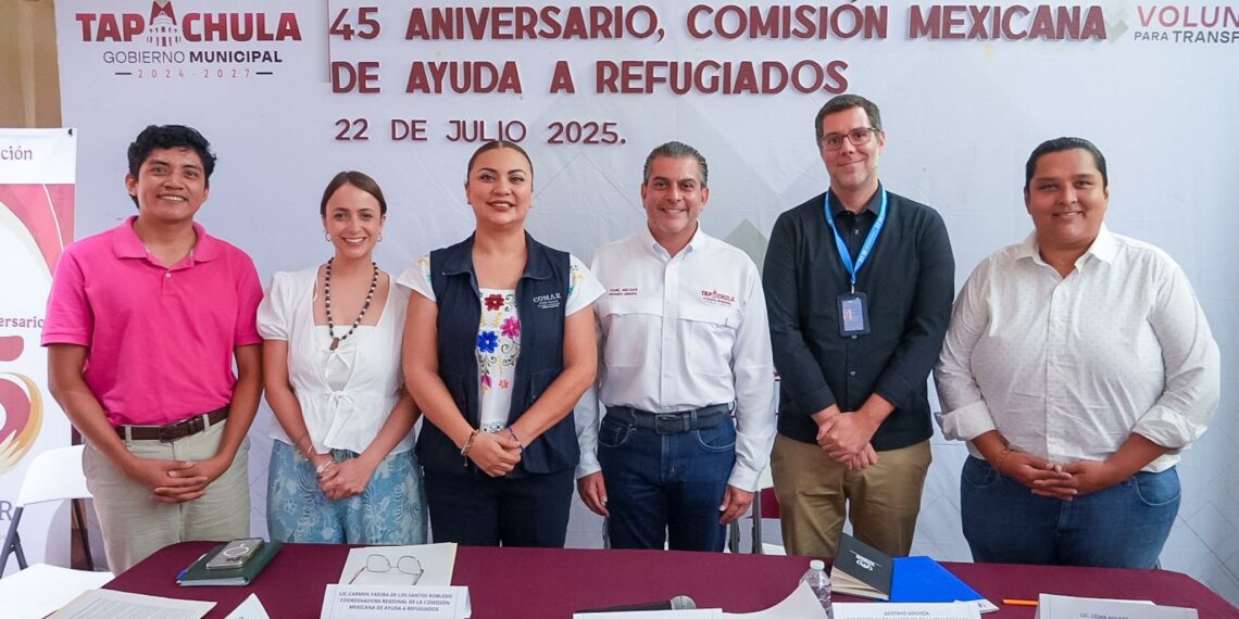 Yamil Melgar reconoce labor de la COMAR en su 45 aniversario