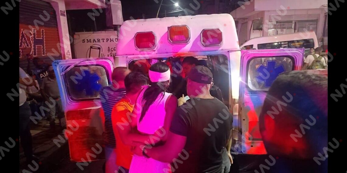 Riña en bar del centro de Tapachula deja una mujer herida y dos detenidos