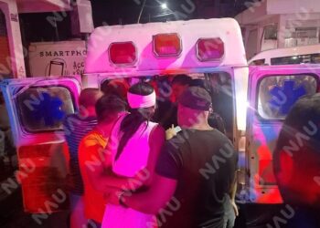 Riña en bar del centro de Tapachula deja una mujer herida y dos detenidos